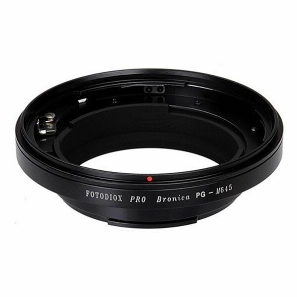 Fotodiox Pro Lens Mount Adapter - Bronica GS-1 Mount SLR Lens To to Mamiya 645 Mount SLR Camera Body PG-M645-Pro